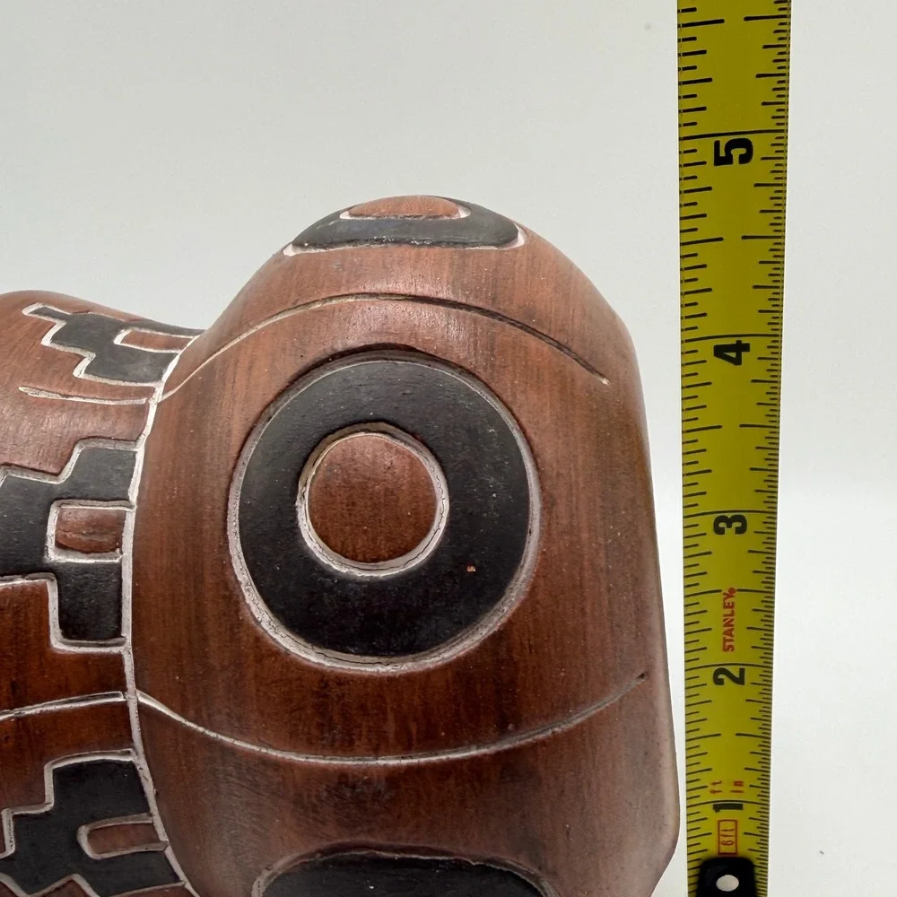 Armando de Mexico Signed Pottery‎ Vase Terracotta Aztec Home Decor